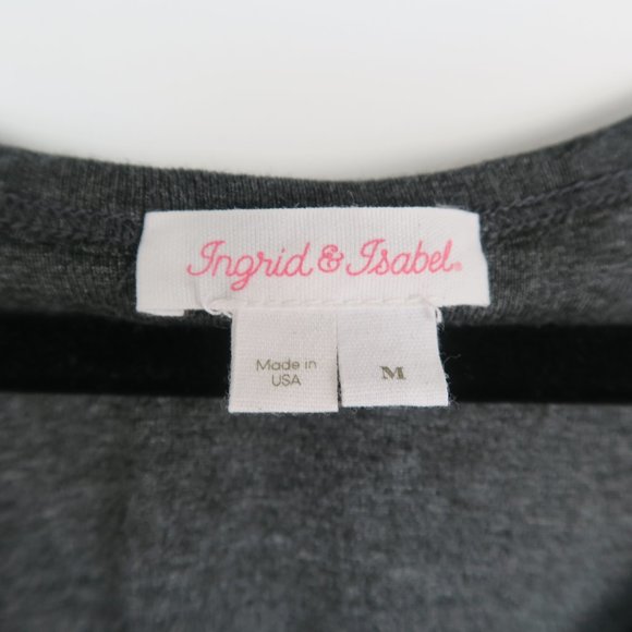 Ingrid & Isabel Gray Tank Top Maternity Size Medium - Picture 4 of 5